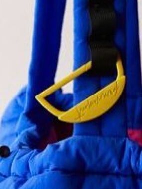 FP Movement yellow crescent carabiner